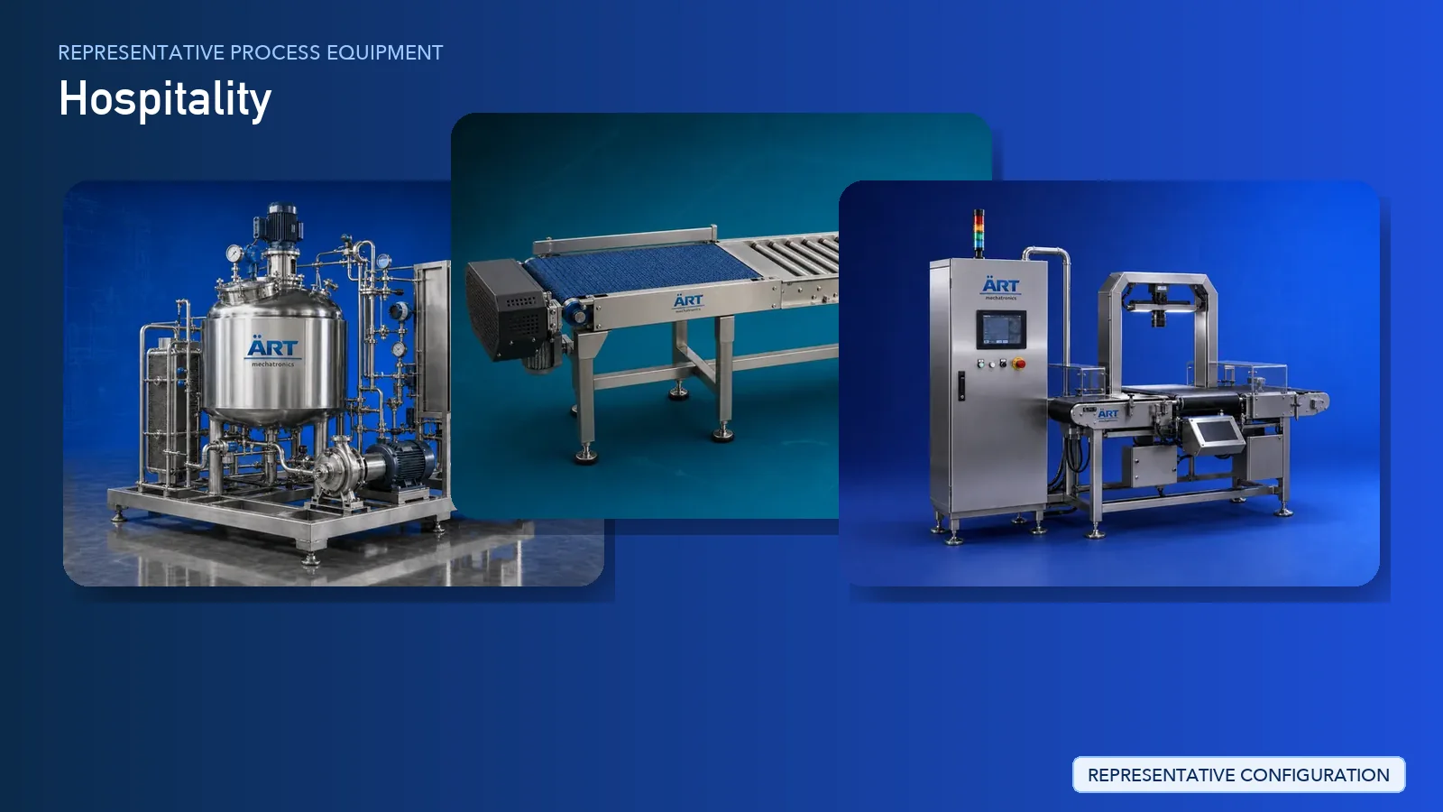 Representative Boiler Processing Plant & Machinery Solutions process equipment by ART Mechatronics