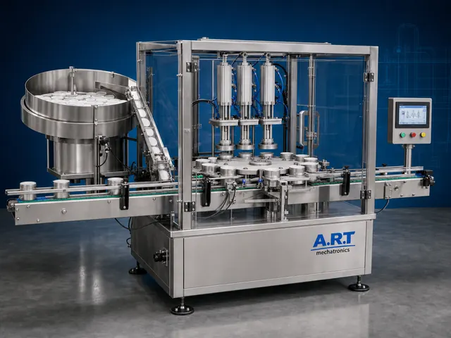 Cap Lid Pressing by ART Mechatronics