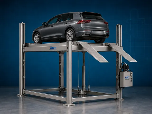 Car Parking Lift by ART Mechatronics