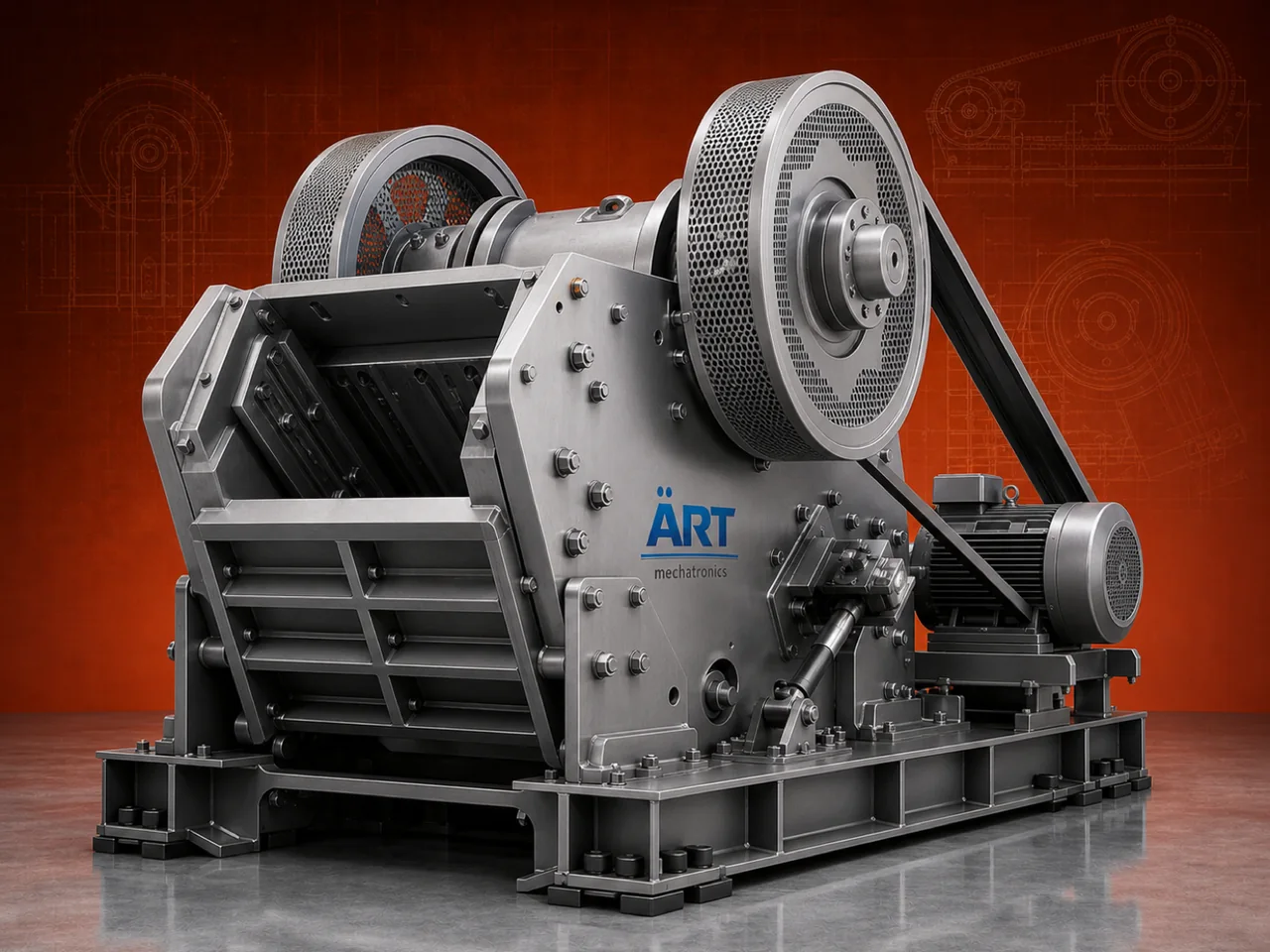 Crushing Machine by ART Mechatronics