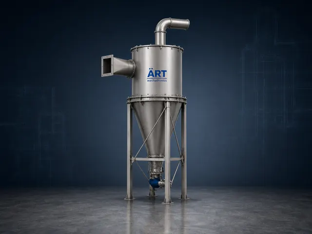 Cyclone Dust Collector Machine by ART Mechatronics