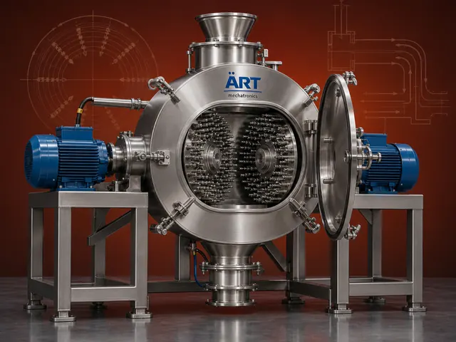 Pin Mill Machine by ART Mechatronics