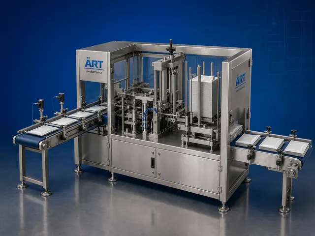 Pouch Stacking by ART Mechatronics
