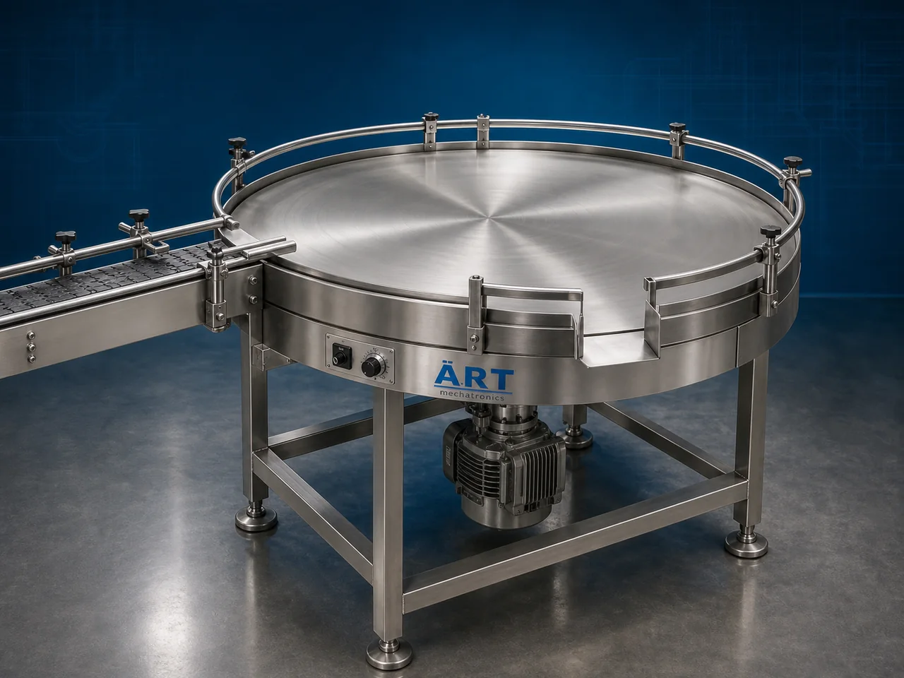 Rotary Collecting Table by ART Mechatronics