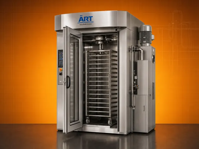 Rotary Rack Oven by ART Mechatronics