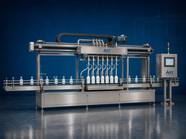 Servo Nozzle Tracking Filling by ART Mechatronics