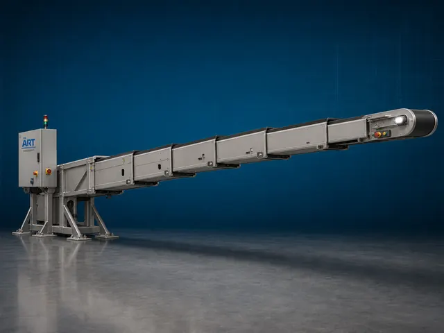 Telescopic Conveyor by ART Mechatronics