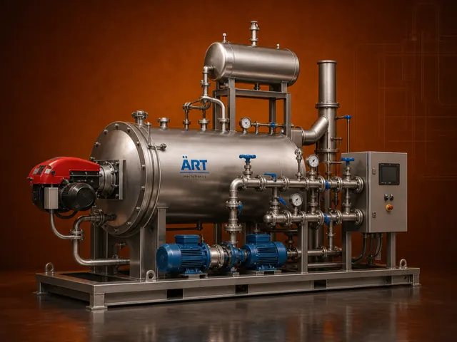Thermic Fluid Heater by ART Mechatronics