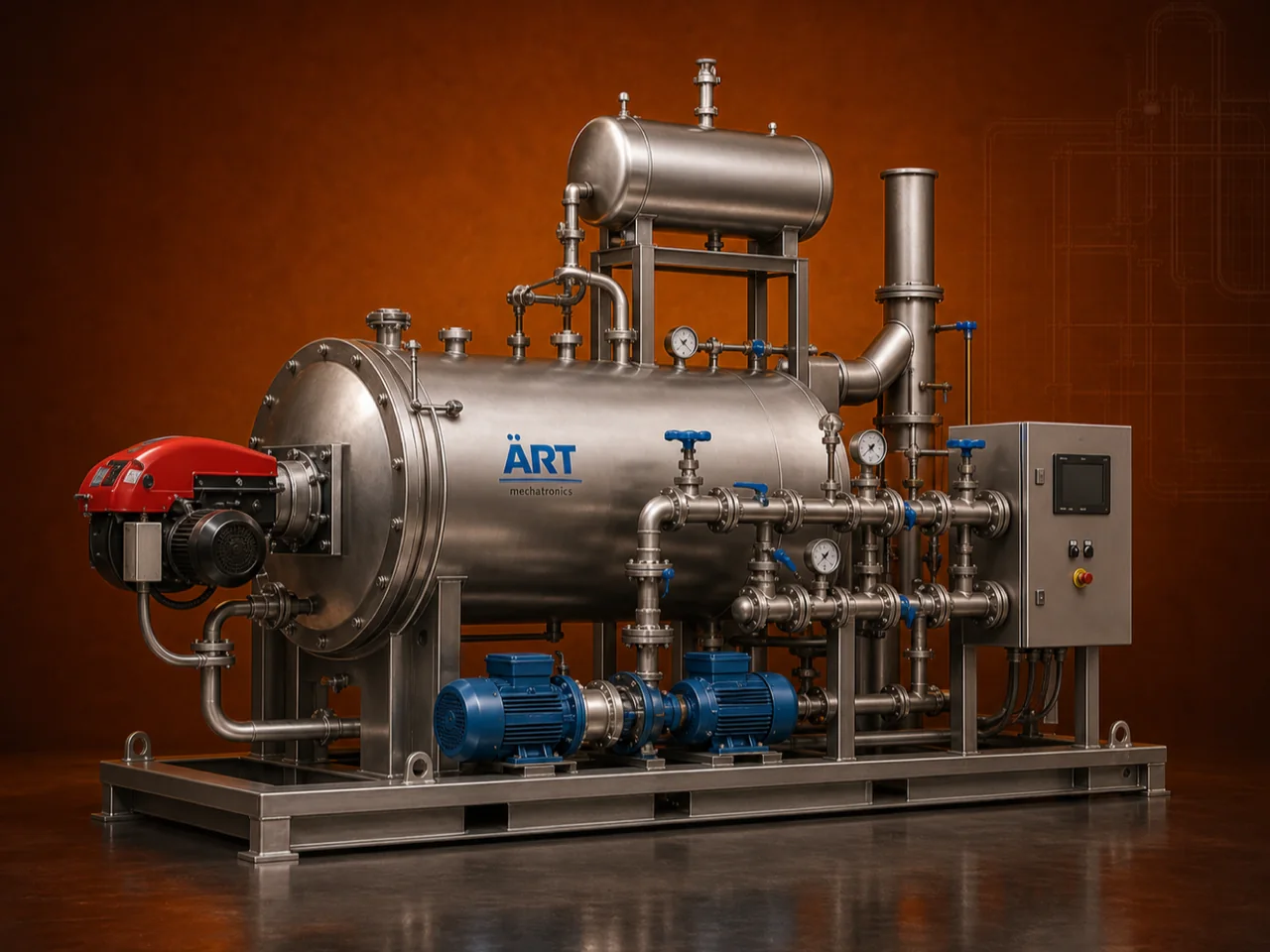 Thermic Fluid Heater by ART Mechatronics