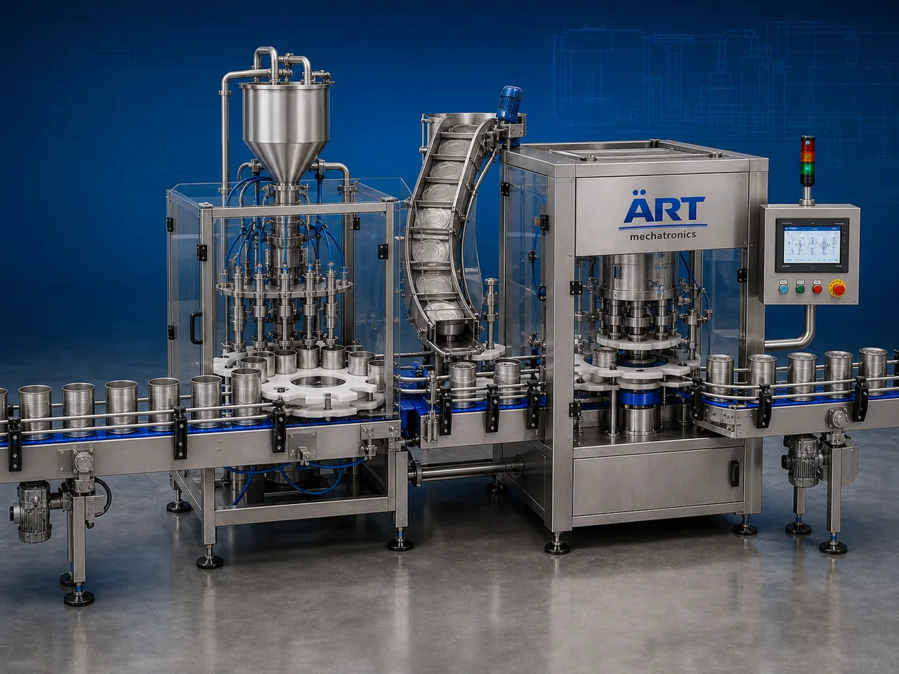 Tin Box Packing by ART Mechatronics