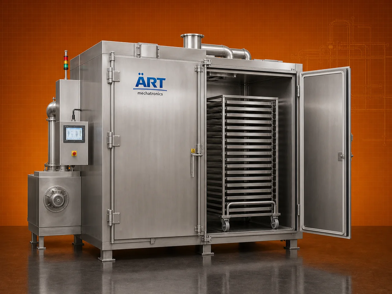 Tray Dryer, Tray Oven by ART Mechatronics