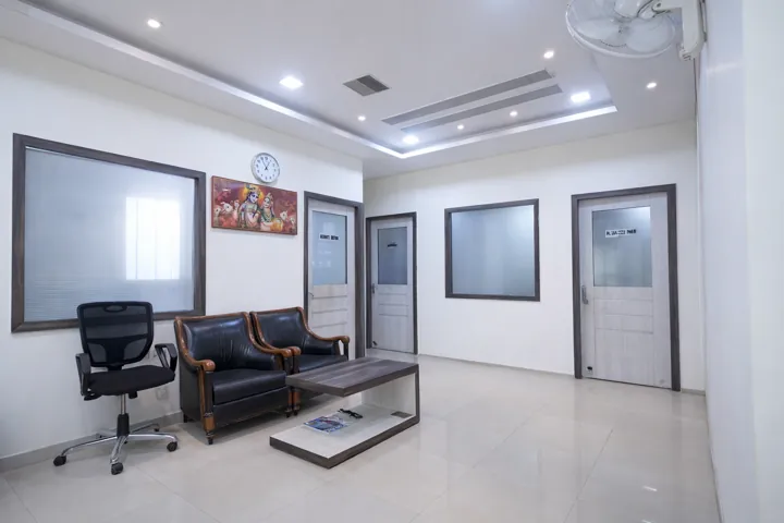 A cabin lounge in the office