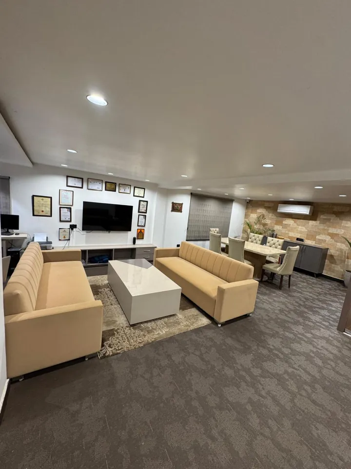 A meeting cabin
